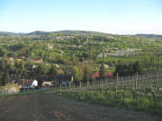 Blick vom Stalten nach S�den �ber Feldberg zum Hunnenberg am 18.4.2007