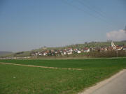 Blick nach Nordosten auf Fischingen am 3.4.2007