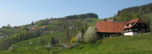 Blick nach Nordwesten in Geiersnest am 20.4.2007 um 16 Uhr