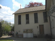 Blick nach S�den zur Kapelle des Kloster Karmel in Dietenbach am 23.4.2007