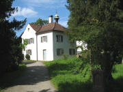 Blick nach S�dwesten im Alten Friedhof am 15.8.2007