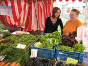 Gem�se, Obst und Wein von Flamm aus Norsingen in Herdern am 28.8.2007