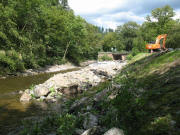 Blick zur Dreisam am Sandfang am 23.8.2007