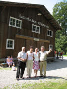 Hagen Sp�th, Annette Ochsenkiel, Christine Euler und Nikolaus von Gayling-Westphal am 12.8.2007