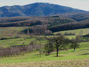 Tele-Blick nach Osten von der Zizinger Gasse zum Hochblauen am 5.12.2007