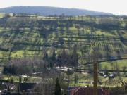 Tele-Blick vom Stalten nach Süden über Feldberg zum Hunnenberg am 5.12.2007