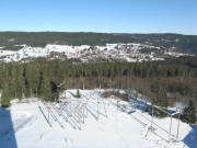 Blick vom H�chenschwand-Turm nach Norden auf H�usern am 21.12.2007