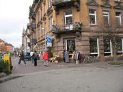 Blick nach Nordwesten zu s'Einl�dele Ecke Guntramstrasse im St�hlinger am 6.12.2007