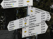 Blick nach Nordwesten zum "Pirmin-Kleiser-Denkmal 1142 m"