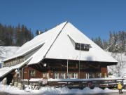 Blick nach Nordwesten �ber die Stollenbacher H�tte am 18.12.2007