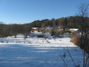 Blick nach Nordwesten zum Studenhof bei Urberg am 21.12.2007