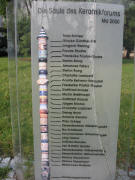 Jeder Teilnehmer am Keramikforum Mai 2000 hat einen Ring gefertigt