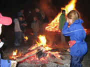 Scheibenschlagen am K�pfle am 24.2.2007