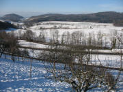 Blick nach S�dwesten zum �lberg on Ehrenstetten am 28.1.2007