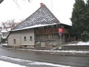 Blick nach Nordosten zum Bank'schen Haus am 27.1.2007