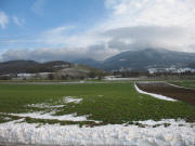 Blick von M�llheim-Zunzingen nach Osten �ber Badenweiler zum Blauen am 28.1.2007