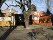 Blick nach Westen zum Palazzo Colombino am 11.1.2007