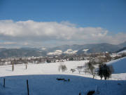 Blick vom Giersberg nach Nordosten �ber Burg-H�fen am 26.1.2007