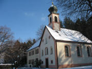 Blick nach Osten zur Giersbergkapelle am 26.1.2007