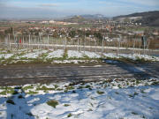Blick nach Norden �ber Grunern nach Staufen am 28.1.2007