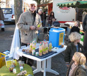 Ingwer-Saft von Jürgen Friebe auf dem Wiehremarkt am 13.1.2007