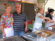 Linda und Herbert Hauber am 20.7.2007 auf dem M�nstermarkt