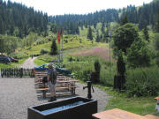 Blick nach S�den von der Zastlerh�tte zum Zastler Loch am 6.8.2007