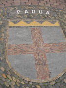 Padua - Mosaikpflaster am Rathaus in Freiburg
