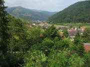 Blick vom Prestenberg nach S�den zum K�pfle am 7.6.2007