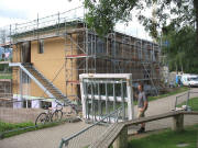 Montage der Fenster durch Rombach Montagebau aus St.Peter am 11.6.2007