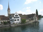 Blick nach Nordosten auf Stein am Rhein am 12.6.2007