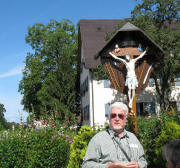 Hermann Althaus am 24.6.2007 beim Arma-Christi-Kreuz am Ubershof