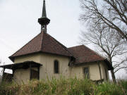 Blick nach Westen zur Ehrentrudiskapelle am 9.3.2007
