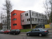 Blick nach Nordwesten zur Klinik 2000 am 22.3.2007