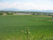 Blick nach Osten �ber Holzhausen-Sachsen zum Schwarzwald am 6.5.2007