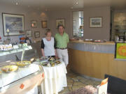 Ulrike und Gerhard Manderla im Solarcafe Kirchzarten
