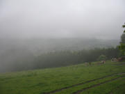 Blick vom Hornweg nach Osten �ber St. Peter am Pfingstmontag 23.8.2006