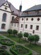 Blick nach Nordosten zur Klosterkirche