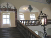 Blick nach Osten im Treppenhaus des Kloster St.Peter im Mai 2007