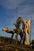 Kamelreiter und Engel im November 2007