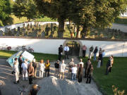 Blick nach S�den - Gedenkminute am j�dischen Neujahrstag 13.9.2007
