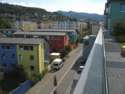 Blick vom Dach des Sonnenschiffs nach S�den bis Horben am 22.9.2007