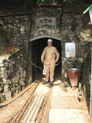 Blick nach Norden zum Stolleneingang am Schauinsland am 23.9.2007