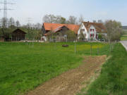 Blick nach Norden zum Badhof am 17.4.2008