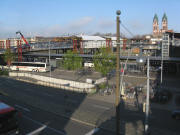 Blick nach S�dwesten zur Blauen Br�cke am 17.4.2008