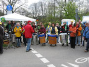 Samba mit der Trommelgruppe Sambasta.de am Sandfang 6.4.2008