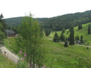 Blick nach S�dosten zur Menzenschwander H�tte am 6.8.2008