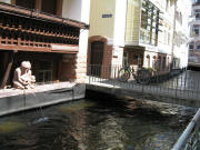 Blick nach Nordosten in der Fischerau am 28.8.2008 - Springbrunnen
