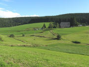 Blick nach S�den zum Michelhof am 25.8.2008 abends
