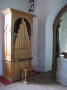Die neue Zartener Orgel an 18.8.2008